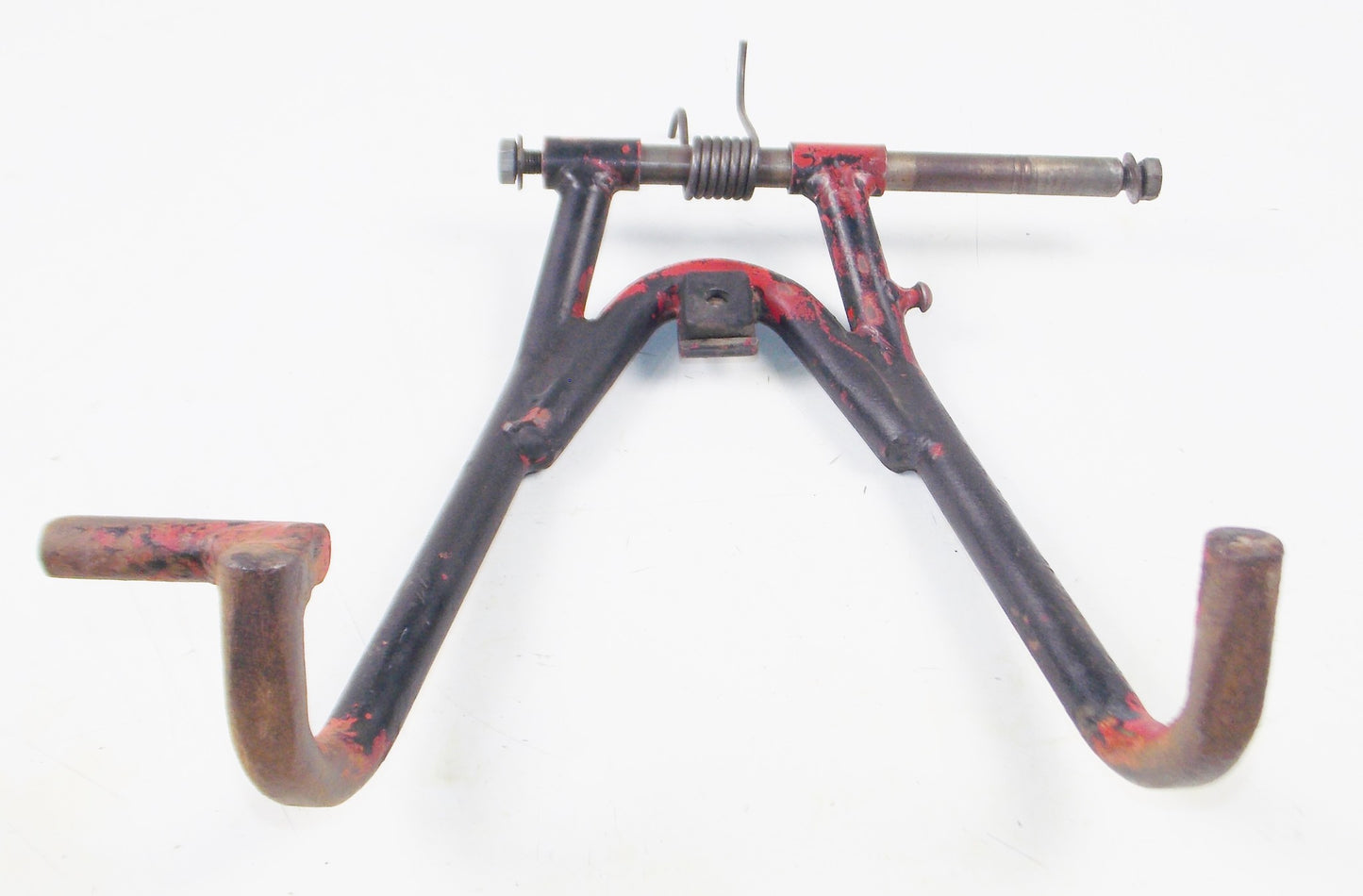 1972 MORINI CORSARO 125 FRAME CHASSIS CENTER STAND+AXLE+SPRING - MotoRaider