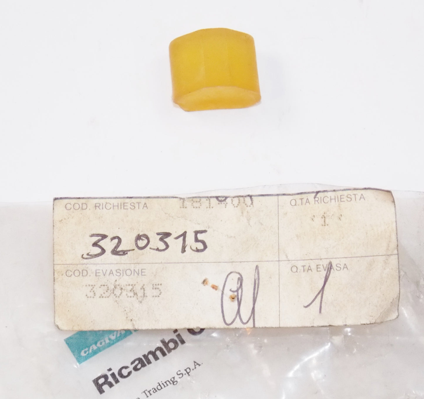 OEM CAGIVA MORINI 1987-1988 KANGURO 350 501 EXCALIBUR CAMEL 501 RUBBER 320315 - MotoRaider