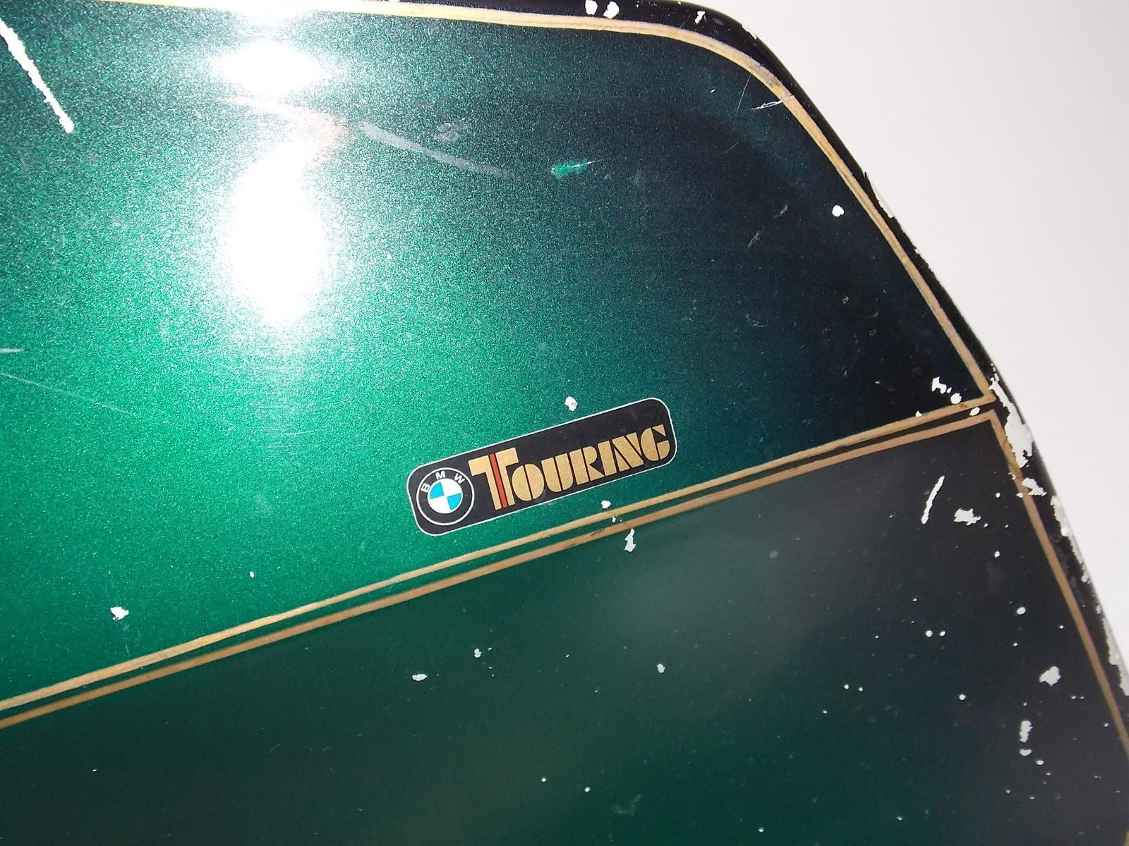 1981 BMW R100RT Boxer R100 RT R 100 GREEN Fairing Panel Left COWLING 12377710 - MotoRaider