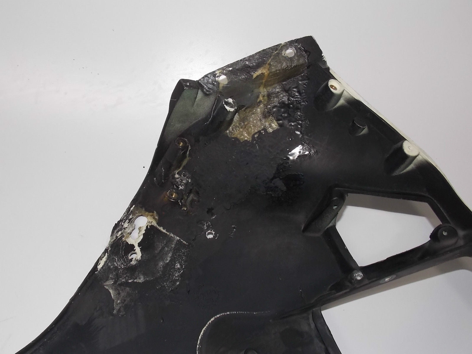 1981 BMW R100RT Boxer R100 RT R 100 GREEN Fairing Panel Left COWLING 12377710 - MotoRaider