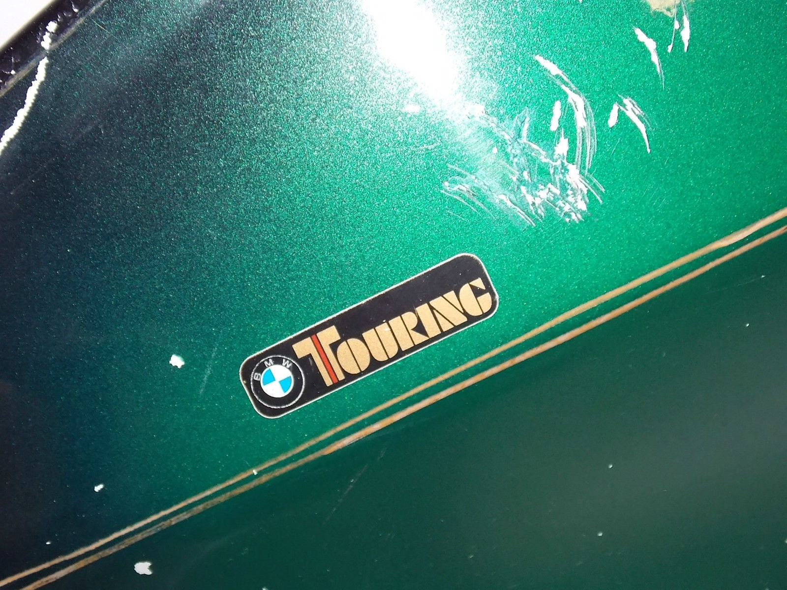 1981 BMW R100RT Boxer R100 RT R 100 GREEN Fairing Panel Right COWLING 12377720 - MotoRaider