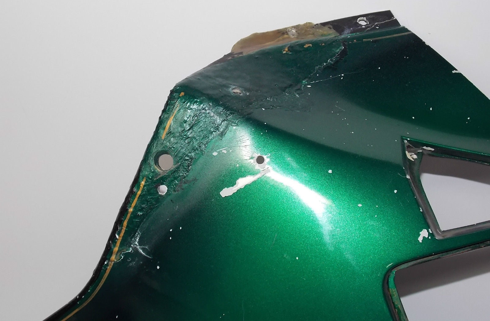 1981 BMW R100RT Boxer R100 RT R 100 GREEN Fairing Panel Right COWLING 12377720 - MotoRaider