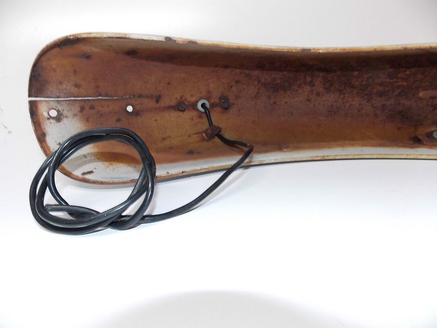 1968 KTM COMET 50CC REAR FENDER MUD GUARD MUDDER WITH LIGHT TAILLIGHT - MotoRaider