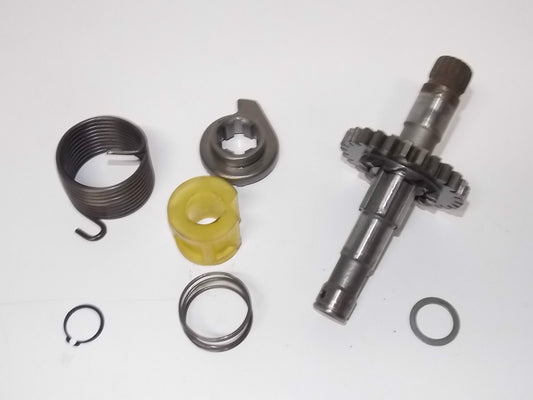 1983 Suzuki RM250D KICK START SHAFT ASSEMBLY MECHANISM SPRING  WASHER RM 250 - MotoRaider