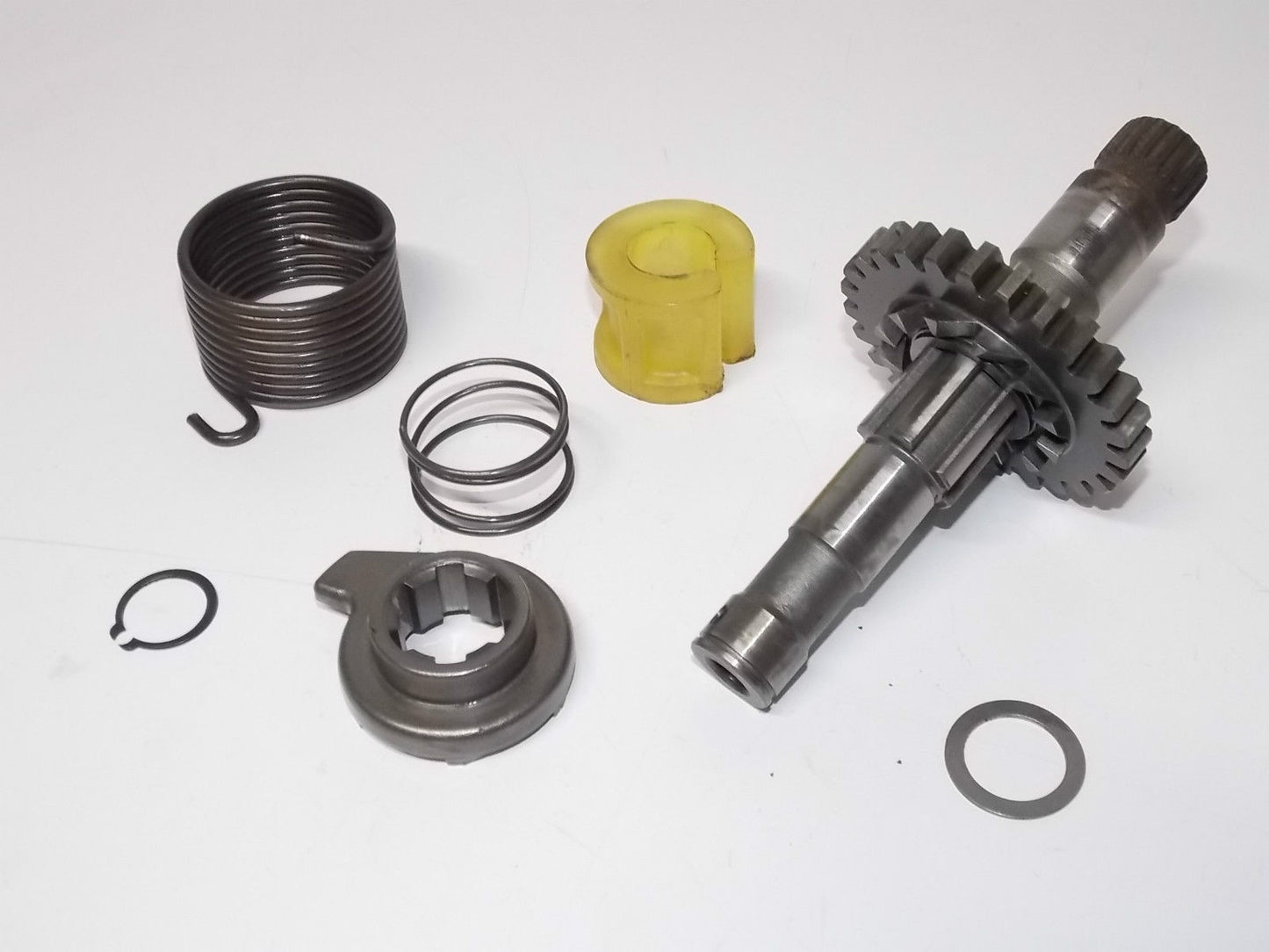 1983 Suzuki RM250D KICK START SHAFT ASSEMBLY MECHANISM SPRING  WASHER RM 250 - MotoRaider
