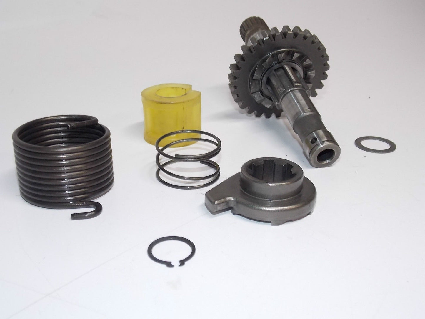 1983 Suzuki RM250D KICK START SHAFT ASSEMBLY MECHANISM SPRING  WASHER RM 250 - MotoRaider