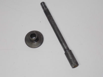 1982 KAWASAKI KX250 KX 250 FRONT WHEEL AXLE AND COLLAR BOLT SPINDLE - MotoRaider