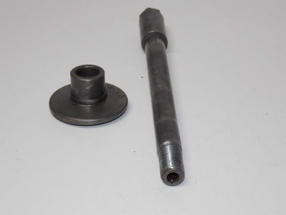 1982 KAWASAKI KX250 KX 250 FRONT WHEEL AXLE AND COLLAR BOLT SPINDLE - MotoRaider