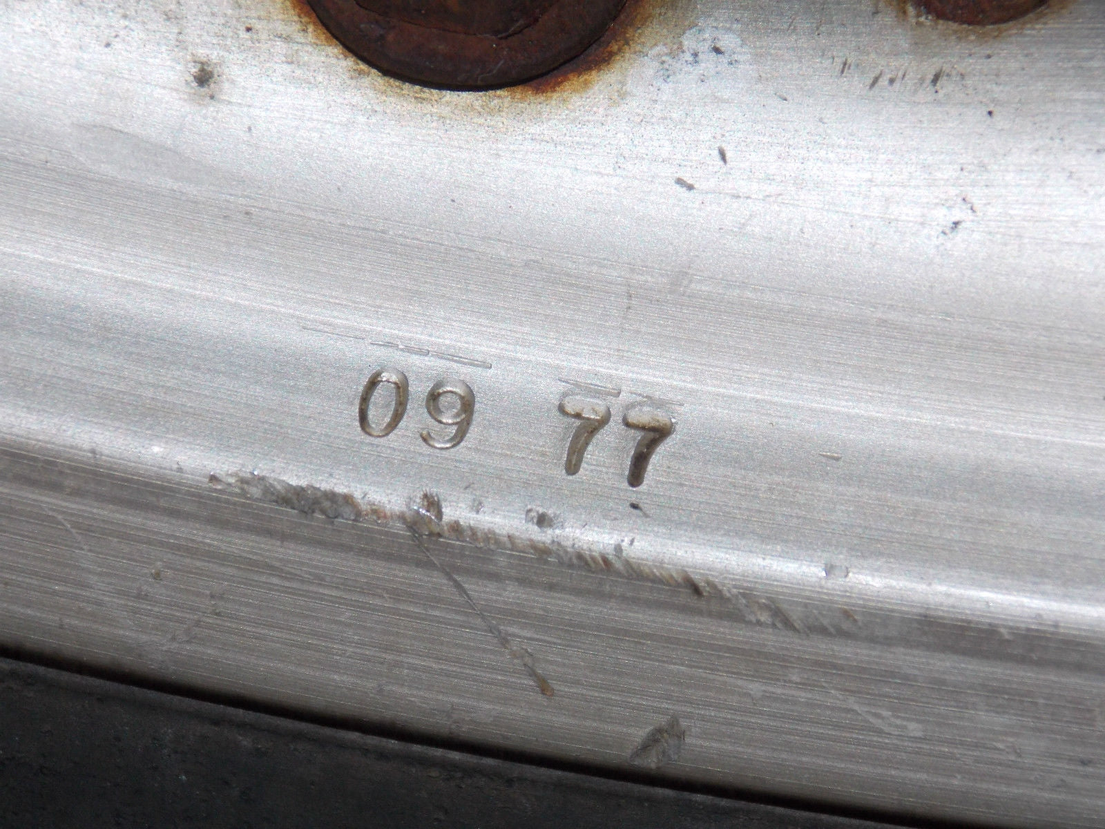 1978 KTM 400 MC5 GS MOTOCROSS VINTAGE AHRMA FRONT WHEEL SUN METAL RIM 21" - MotoRaider