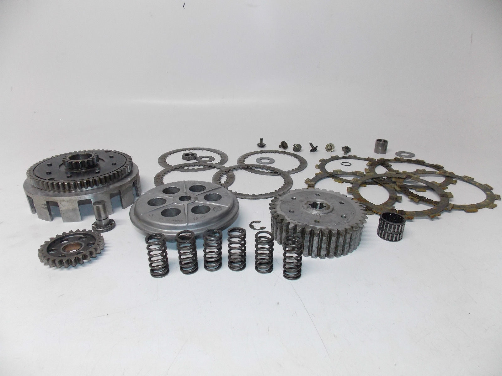 1979 SUZUKI RM250N CLUTCH ASSEMBLY MECHANISM PLATES RM VINTAGE AHRMA - MotoRaider