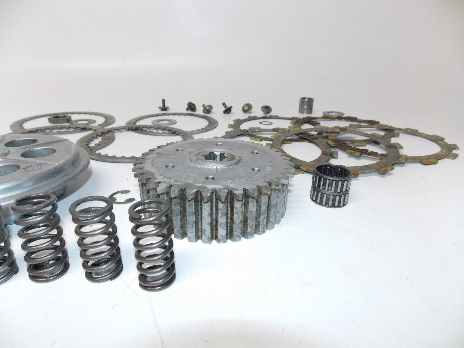 1979 SUZUKI RM250N CLUTCH ASSEMBLY MECHANISM PLATES RM VINTAGE AHRMA - MotoRaider