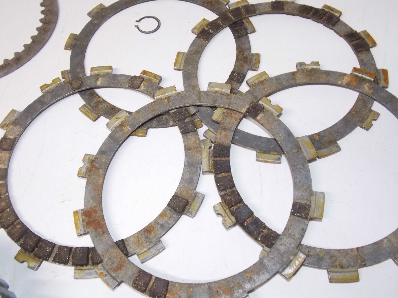 1979 SUZUKI RM250N CLUTCH ASSEMBLY MECHANISM PLATES RM VINTAGE AHRMA - MotoRaider