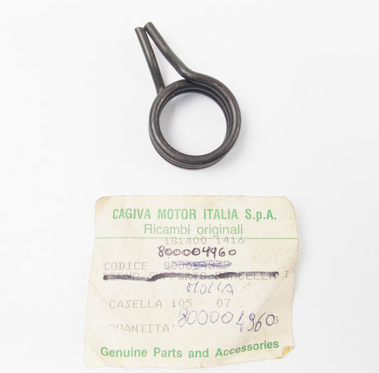NOS OEM CAGIVA 1981 SST 125 SHIFTER SPRING 800004960 - MotoRaider