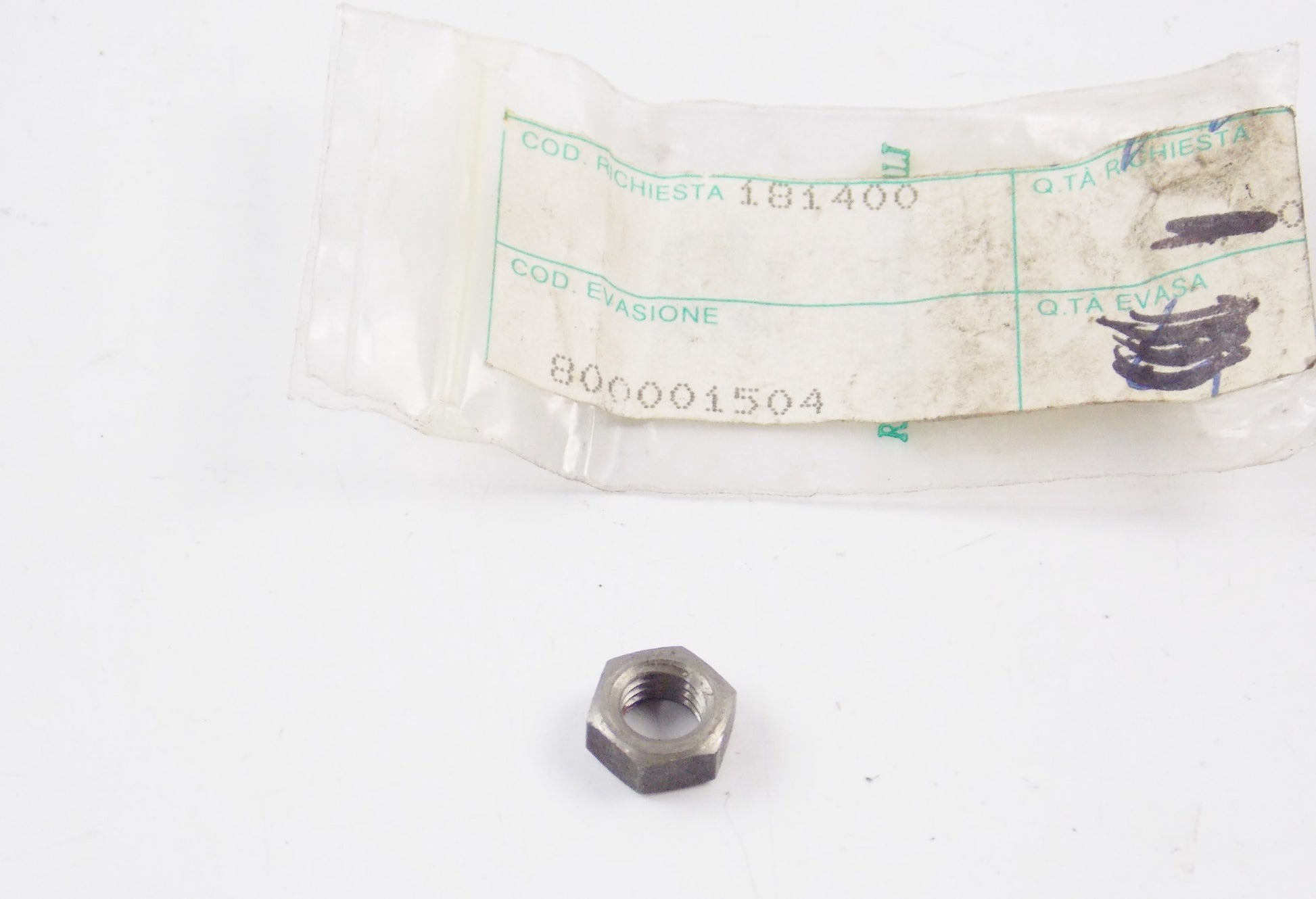 NOS OEM CAGIVA ALA ROSSA 350 VALVE LOCK NUT 800001504 - MotoRaider