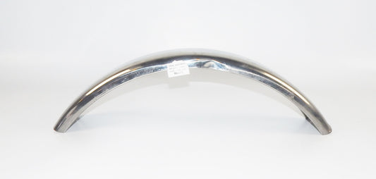 VINTAGE MOTORCYCLE STEEL MUD GUARD FRONT FENDER L=27" W=5" GILERA DUCATI FANTIC - MotoRaider