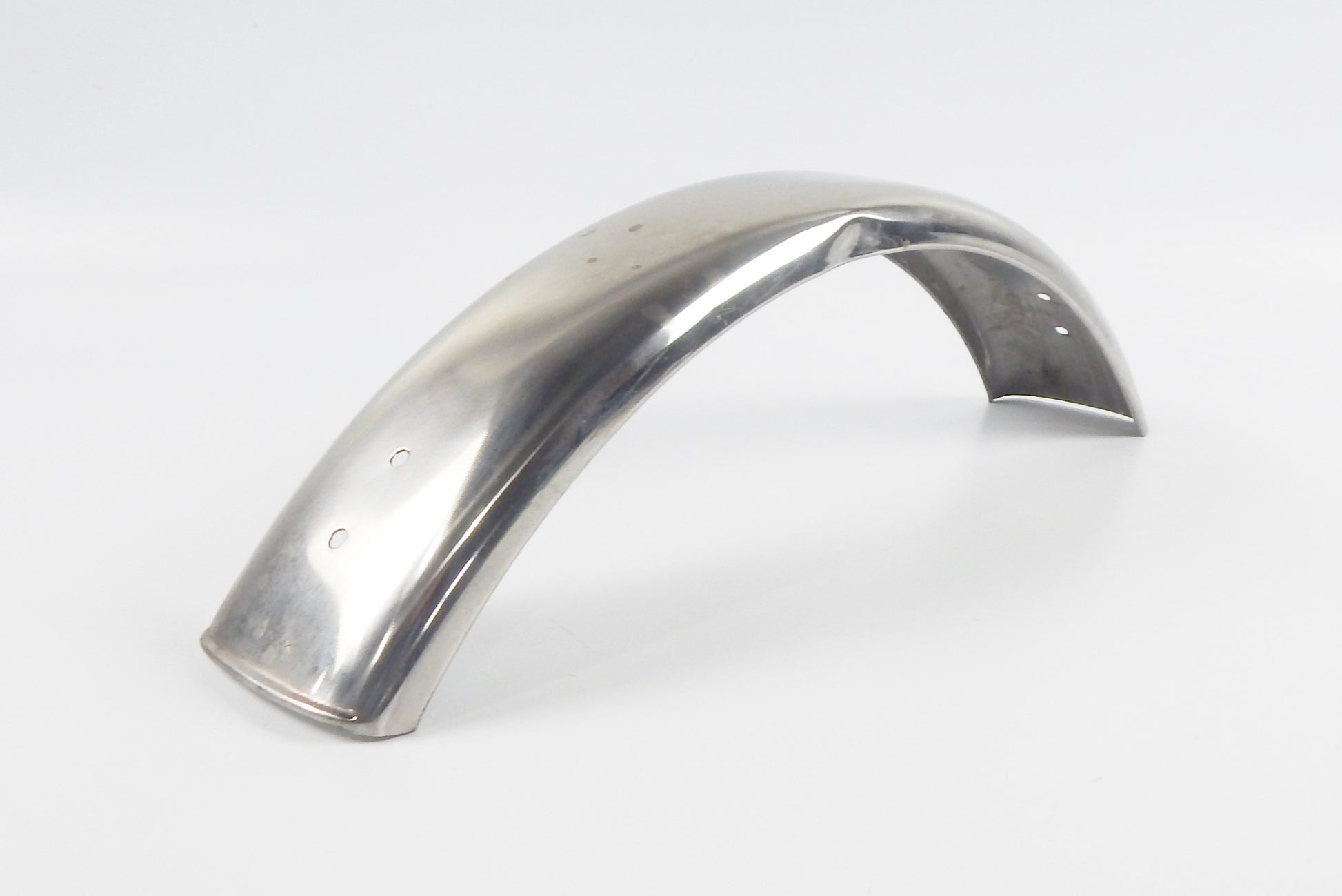 VINTAGE MOTORCYCLE STEEL MUD GUARD FRONT FENDER L=27" W=5" GILERA DUCATI FANTIC - MotoRaider