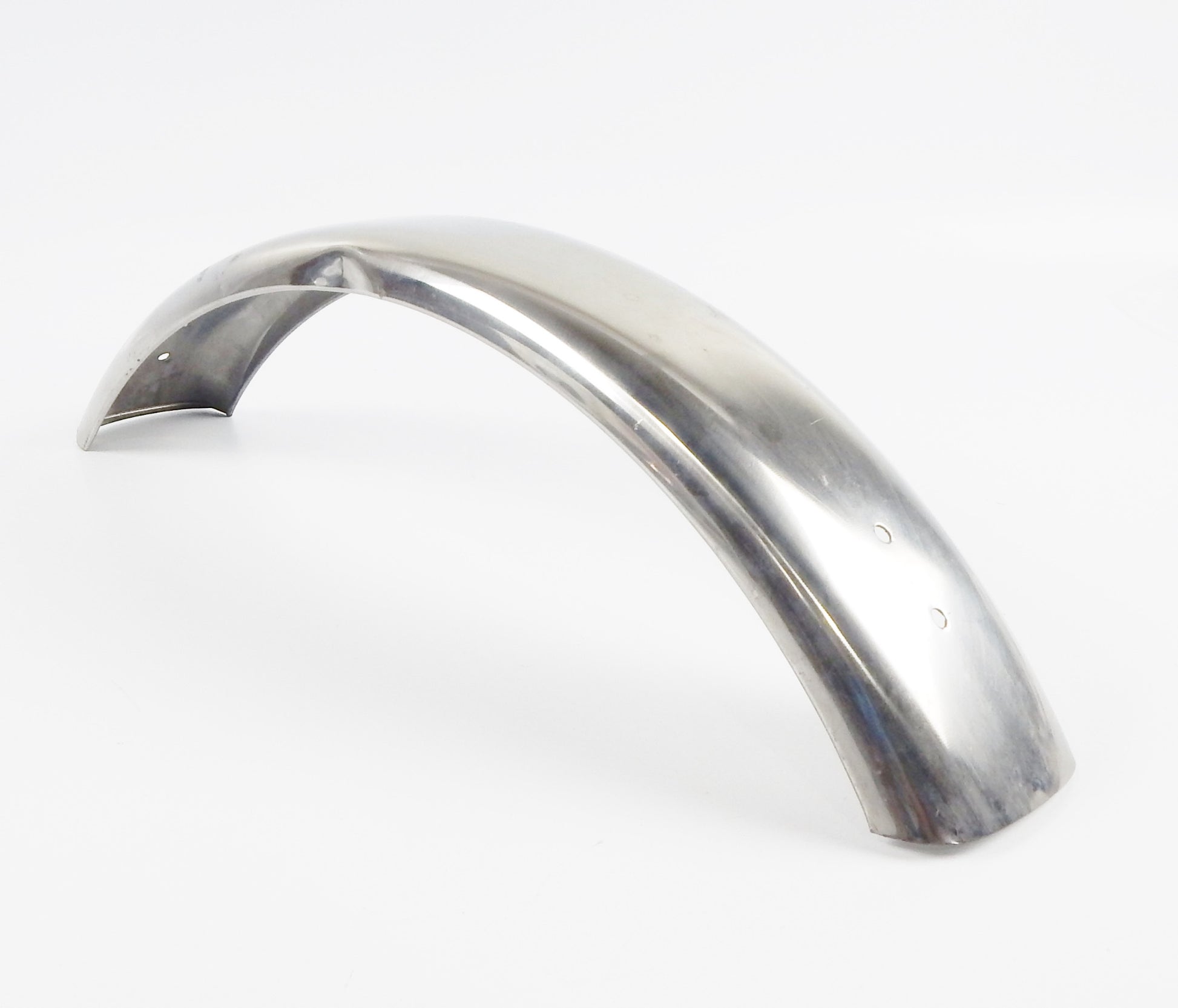 VINTAGE MOTORCYCLE STEEL MUD GUARD FRONT FENDER L=27" W=5" GILERA DUCATI FANTIC - MotoRaider
