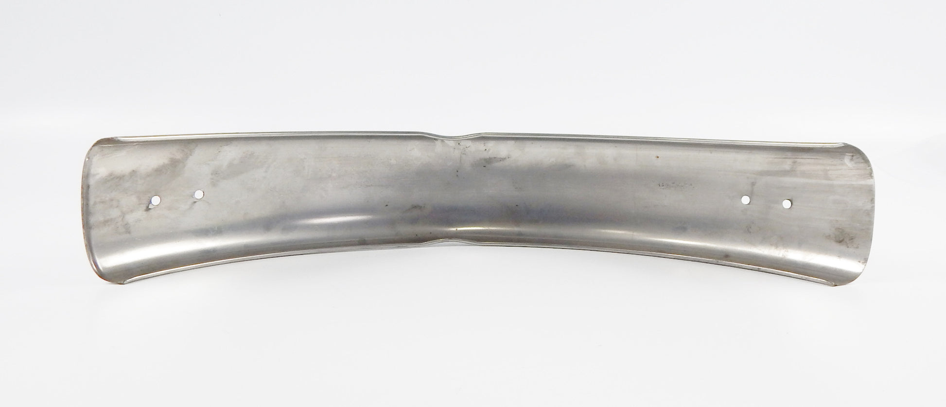VINTAGE MOTORCYCLE STEEL MUD GUARD FRONT FENDER L=27" W=5" GILERA DUCATI FANTIC - MotoRaider