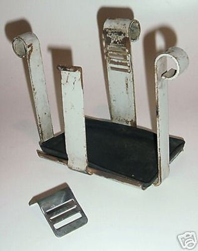 1971 BSA A65 BATTERY TRAY BOX Lightning Thunderbolt Victor holder case VINTAGE - MotoRaider