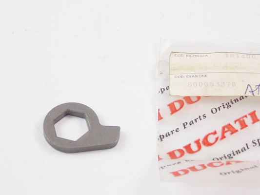 NOS OEM CAGIVA 1988-1989-1990 COCIS 50 50-2 75 KICK START STOP PLATE 800053370 - MotoRaider
