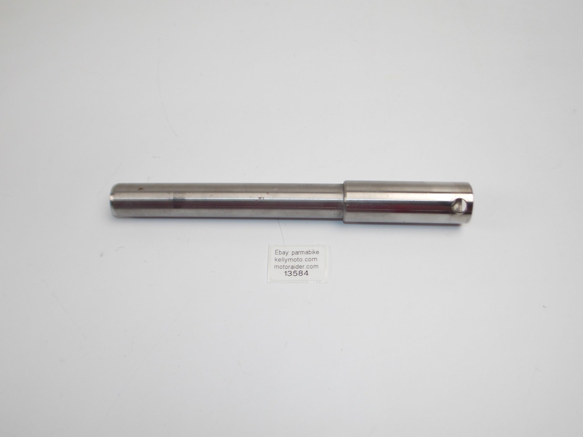 NOS WHEEL AXLE L=255mm D=25/30mm FRONT REAR DUCATI CAGIVA LAVERDA FANTIC GILERA - MotoRaider