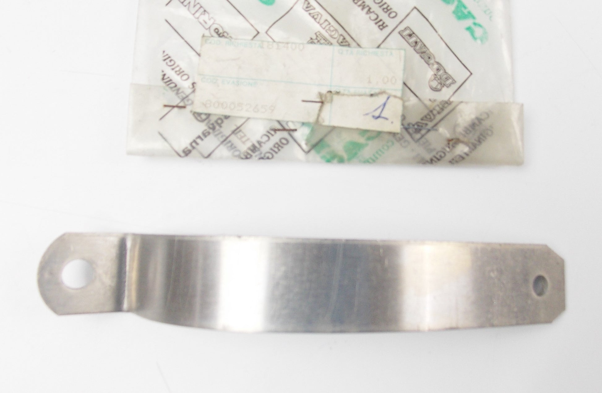NOS OEM CAGIVA 1987 T4-500E RIGHT PANEL SUPPORT BRACKET 800052659 - MotoRaider