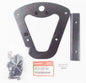 OEM 2001-2004 HONDA SH 125/150 TOP CASE LUGGAGE CARRIER BRACKET 08L42-KPR-A00 - MotoRaider