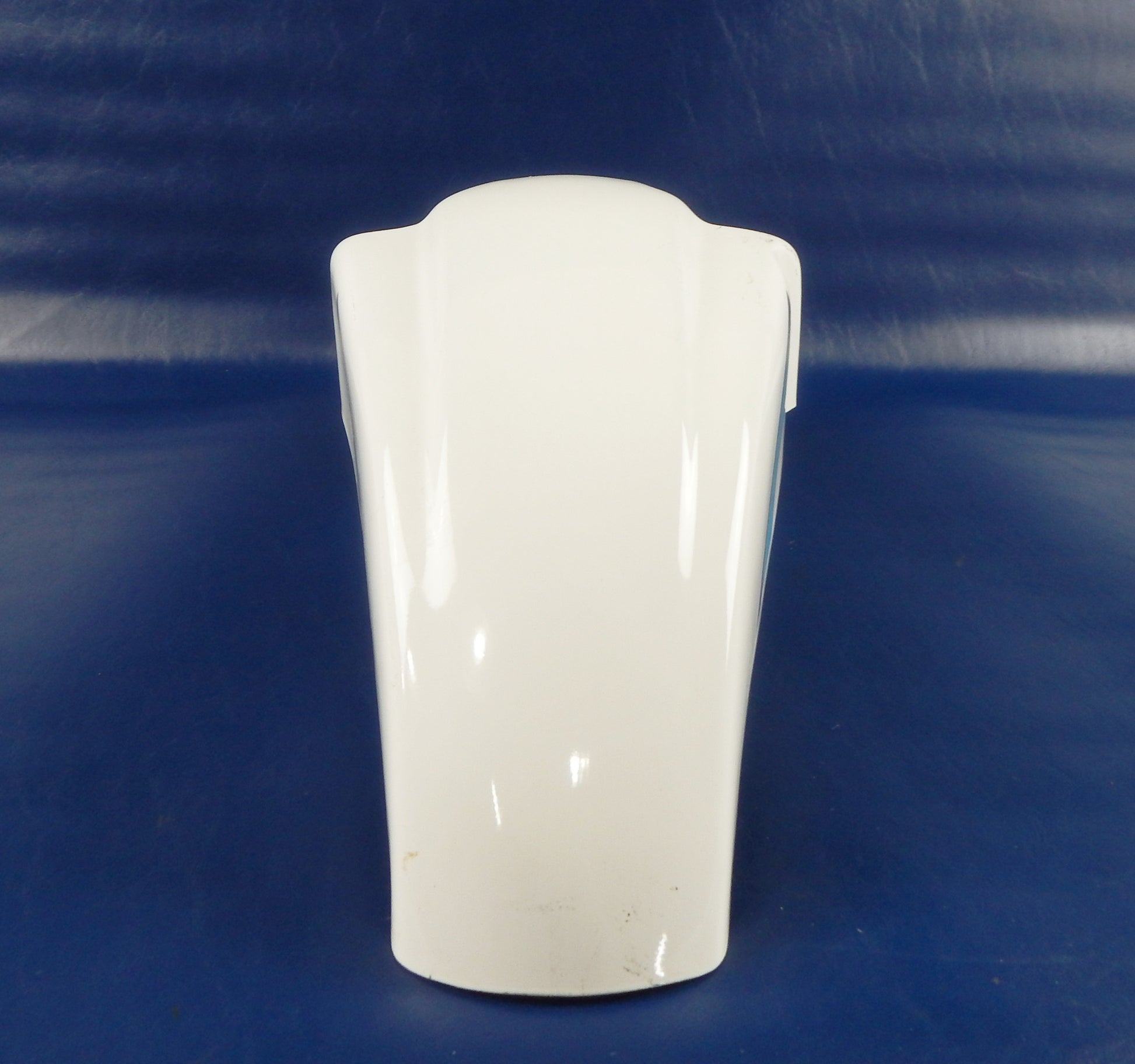 1980'S YAMAHA XT600-Z TENERE FIBERGLASS MUD GUARD LOW FRONT FENDER WHITE VINTAGE - MotoRaider