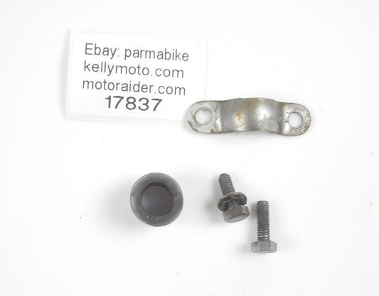 VINTAGE SCOOTER 1959 LAMBRETTA LI 150 SHIFTER CABLE HOLDER PLATE - MotoRaider