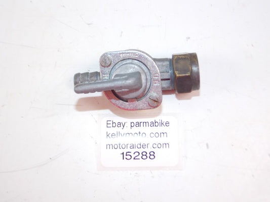 VINTAGE MOTORCYCLE FUEL PETROL GAS TANK PETCOCK VALVE THREAD=15mm BETA APRILIA - MotoRaider