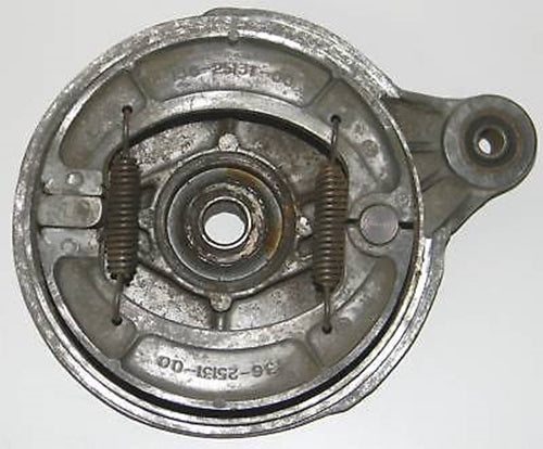 1973 Yamaha MX360 REAR BRAKE PLATE MX SC DT IT XS XT TT - MotoRaider