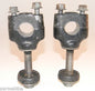 1980 Yamaha HANDLEBAR CLAMPS YZ 1976 YZ400 250 125 - MotoRaider