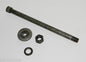 1971 Yamaha AT-1 .. FRONT WHEEL AXLE .. AT1 spacer nut - MotoRaider