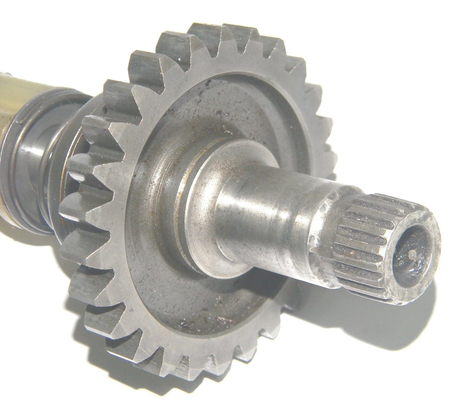 1981-82 Suzuki RM465 . KICK STARTER MECHANISM . RM shaft spring gear ratchet #1 - MotoRaider