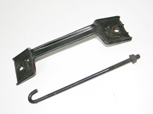 Harley Davidson BATTERY BRACKET Sportster Dyna XLCH Lowrider Racer stay tray HD - MotoRaider