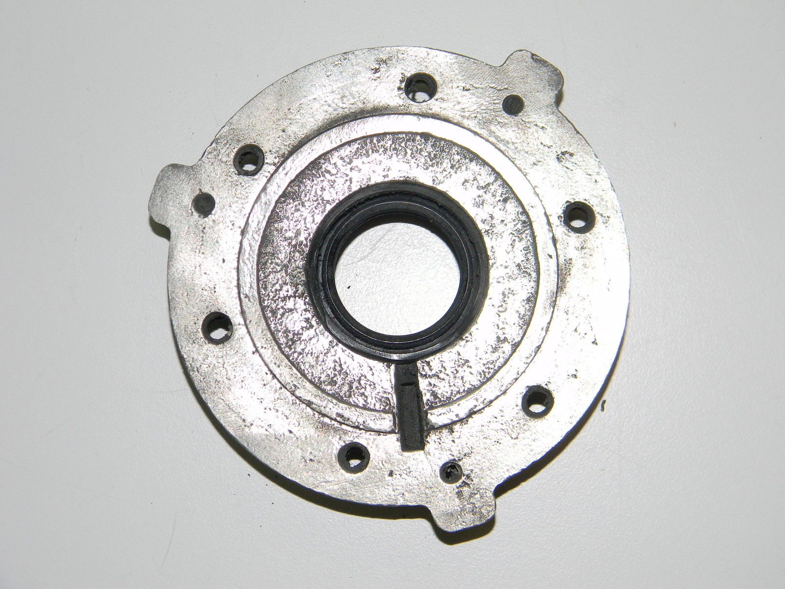 1975 KTM MC 250  CRANKSHAFT SEAL MAGNETO PLATE  GS MX Penton Harescrambler crank - MotoRaider