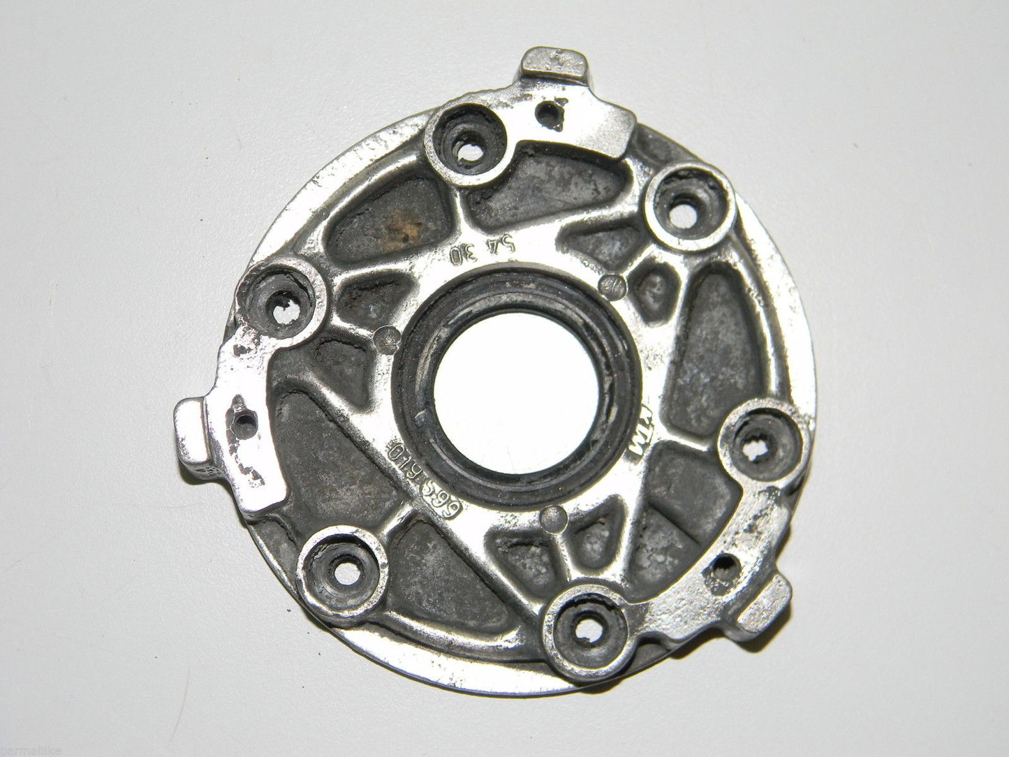 1975 KTM MC 250  CRANKSHAFT SEAL MAGNETO PLATE  GS MX Penton Harescrambler crank - MotoRaider