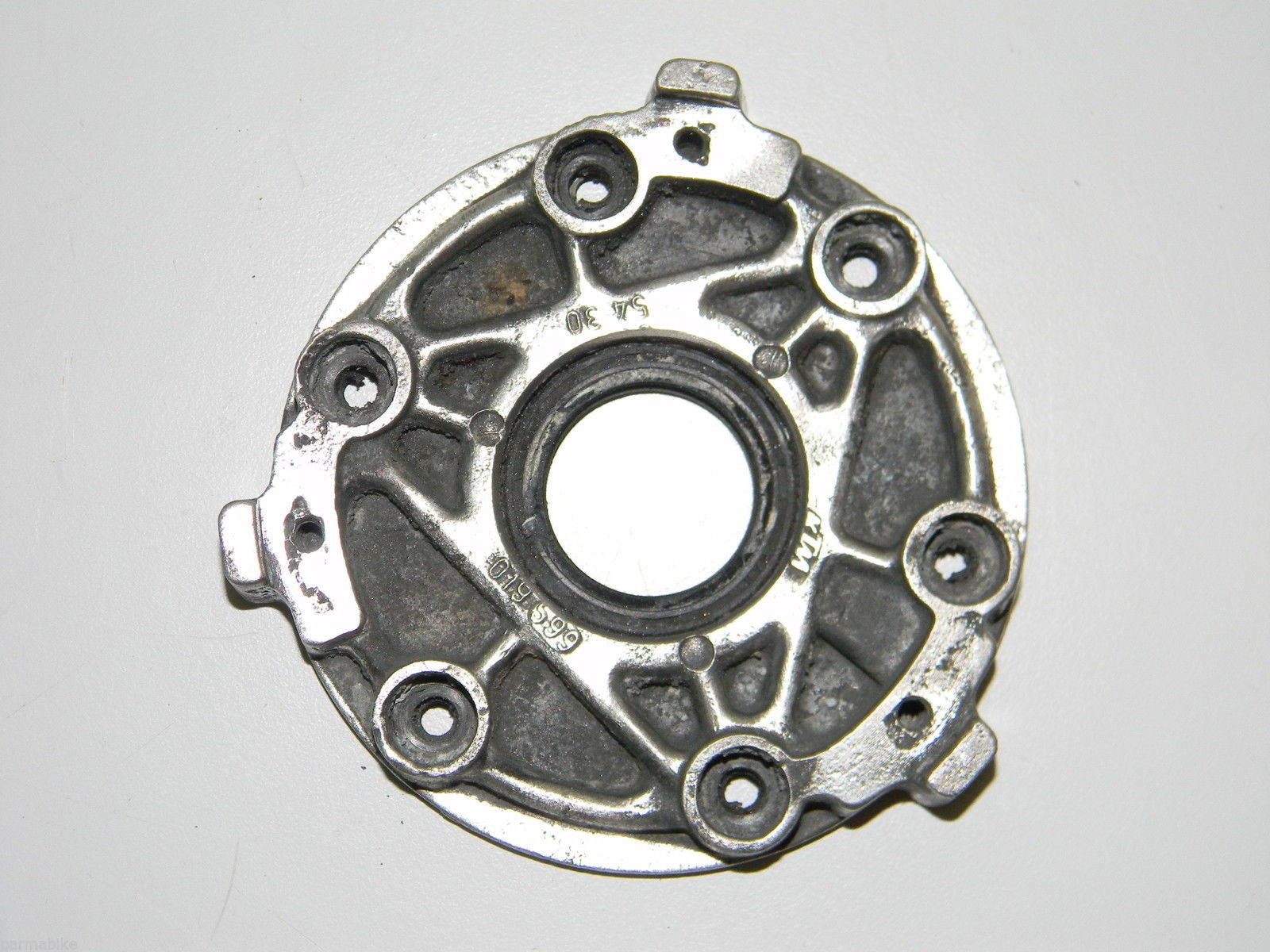 1975 KTM MC 250  CRANKSHAFT SEAL MAGNETO PLATE  GS MX Penton Harescrambler crank - MotoRaider