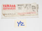 NEW NOS Yamaha 1992 XT225 FRONT MASTER CYLINDER WASHER PLATE Part # 90201-10118 - MotoRaider