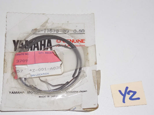 NOS Yamaha 1976 1980 DT1 PISTON RINGS 437-11610-20 - MotoRaider