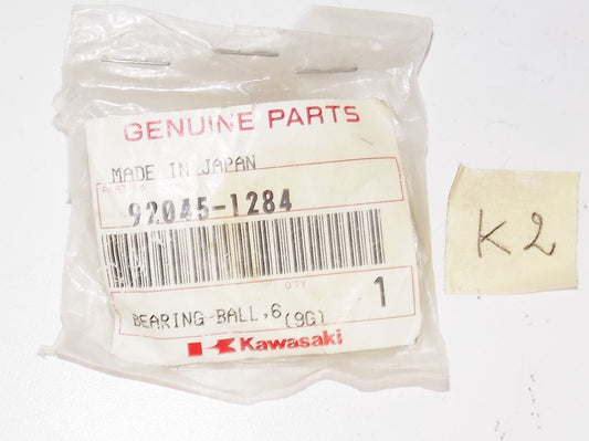 NOS KAWASAKI 1993 2012 KX500 KX125 KX250 KX450 KLX450 BALL BEARING 92045-1284 - MotoRaider