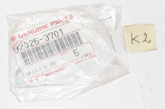 NOS Kawasaki 1977 1979 1982 1987 1995 JS300 JS440 JS550 0.3mm SHIM 92025-3701 - MotoRaider