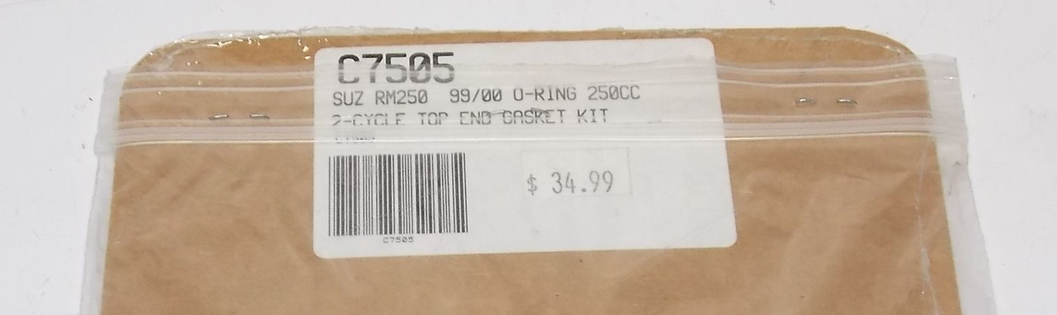 NEW COMETIC TOP END GASKET SEAL KIT SET 1999 2000 SUZUKI RM250 C7505 - MotoRaider