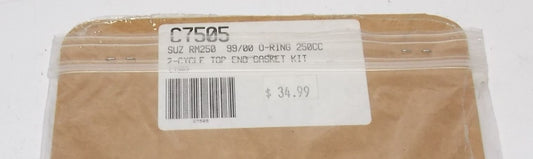 NEW COMETIC TOP END GASKET SEAL KIT SET 1999 2000 SUZUKI RM250 C7505 - MotoRaider