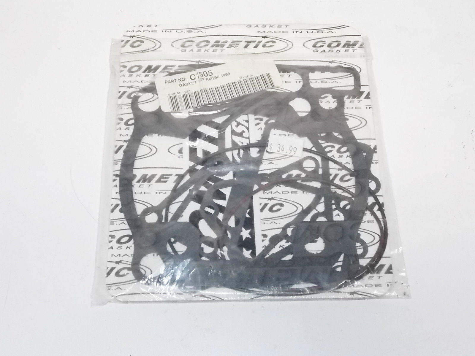 NEW COMETIC TOP END GASKET SEAL KIT SET 1999 2000 SUZUKI RM250 C7505 - MotoRaider