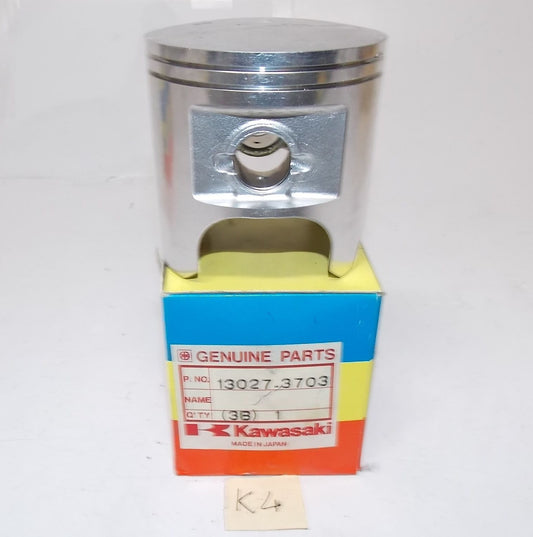 NOS KAWASKI 1986 1987 1988 1990 1993 JF650 JS300 JB650 PISTON OS 1.00 13027-3703 - MotoRaider