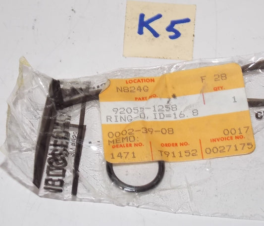 KAWASAKI 1985 2006 KLF185 KVF360 KDX200 KX125 VN2000 ZX1200 O-RING 92055-1258 - MotoRaider