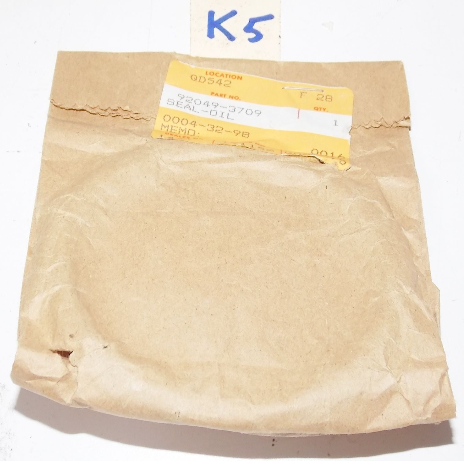 OEM KAWASAKI 1982 1984 1987 1989 1990 1992 JS300 JS440 JS550 OIL SEAL 92049-3709 - MotoRaider