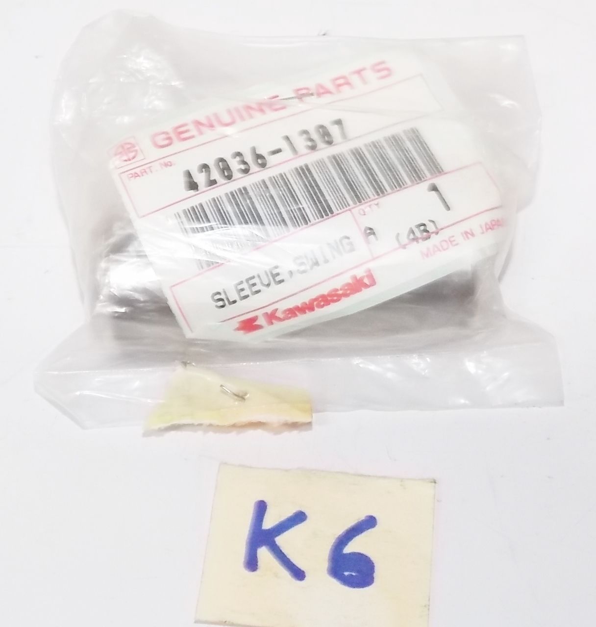 OEM KAWASAKI 1993 1994 1995 1996 KLX650 KX125 KX250 SWING ARM SLEEVE 42036-1307 - MotoRaider