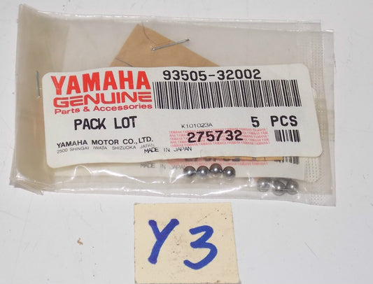 YAMAHA 1963 2011 YT125 AT1 RT2MX DT360 GT80 ET340 5/32 BALL BEARING 93505-32002 - MotoRaider